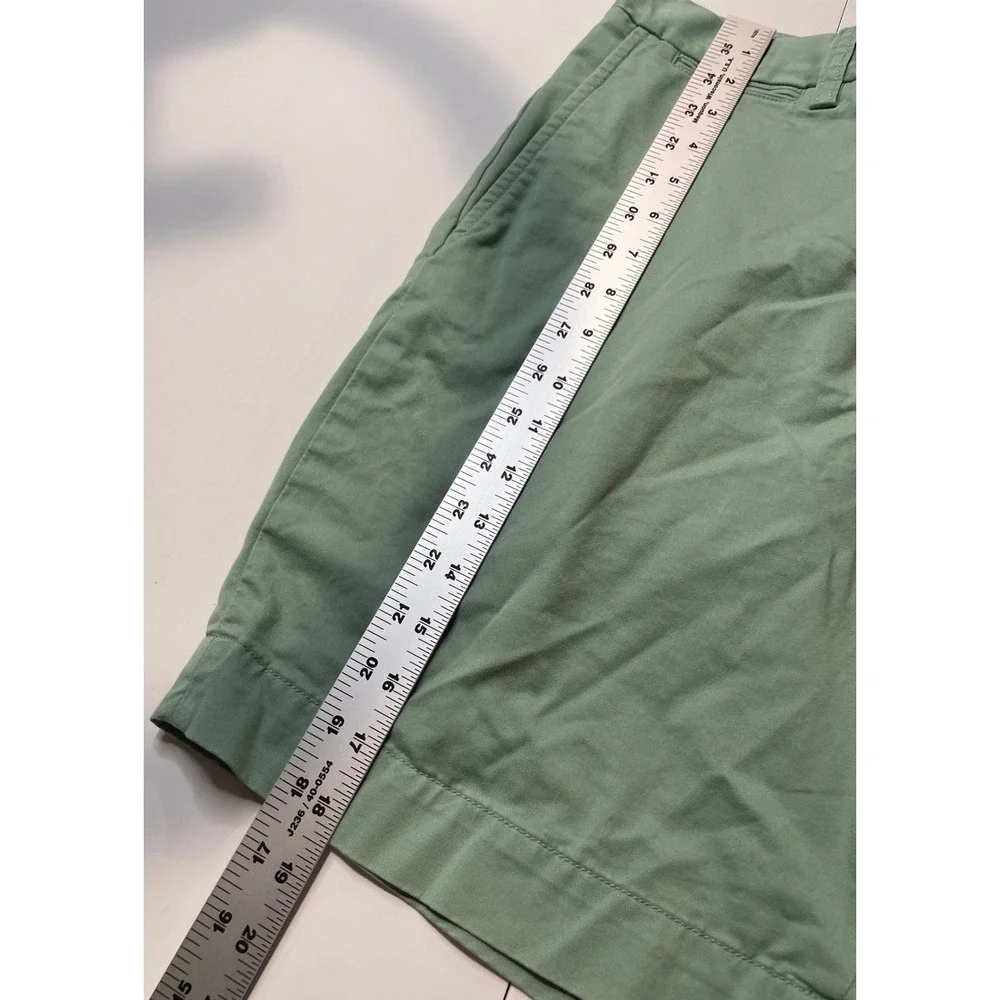 Polo Ralph Lauren Mens Sage Green Stretch Classic Fit Chino‎ Shorts Size 33